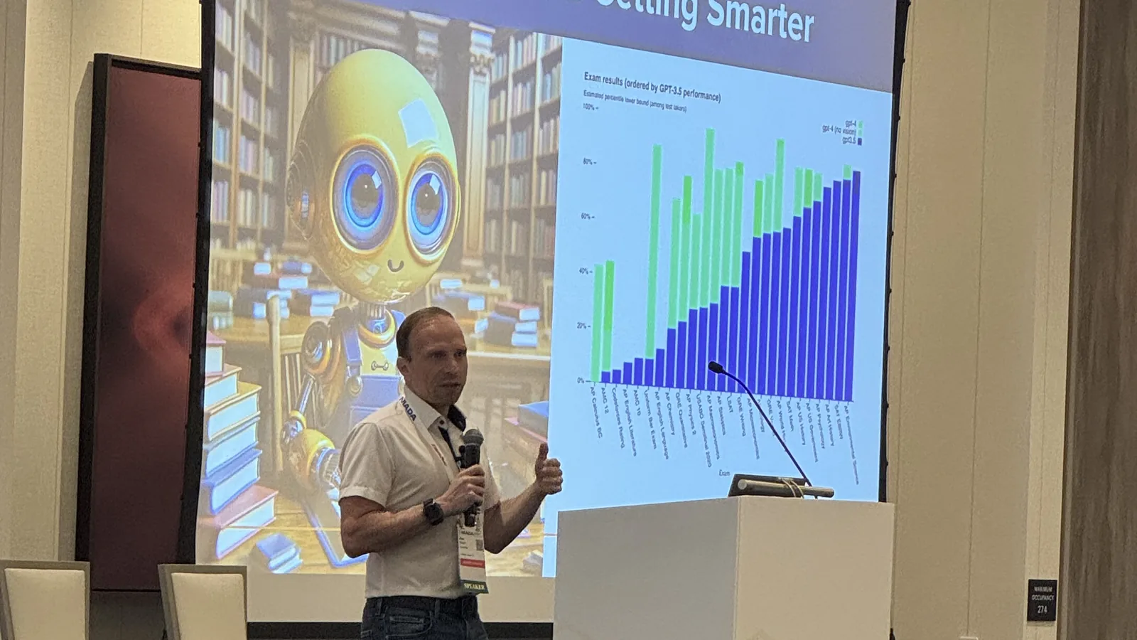 Alex Melen presenting "Automotive Dealership AI, SEO & PPC" at the NIADA Convention 2025, Las Vegas